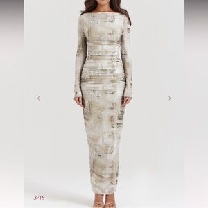 House of cb long sleeve dress - size xs - NWT